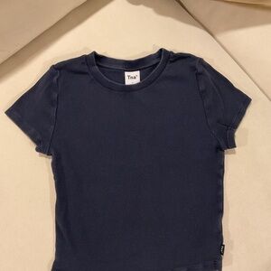TNA Navy Short Sleeve Tee
